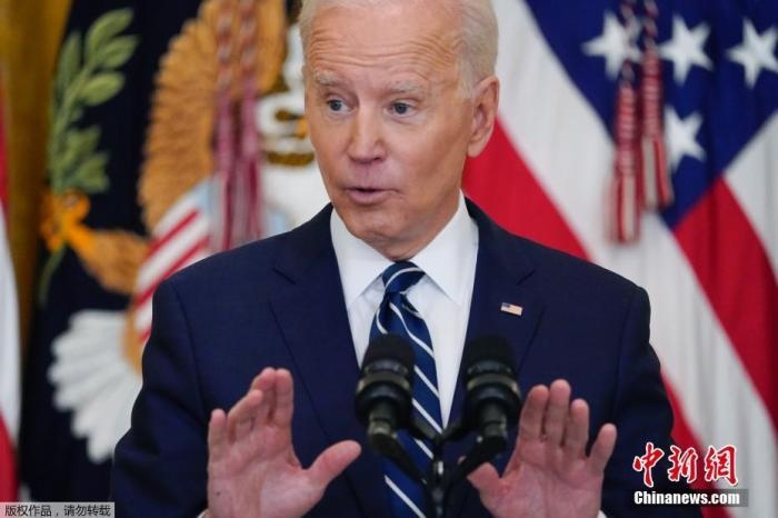 資料圖：美國(guó)總統(tǒng)拜登。