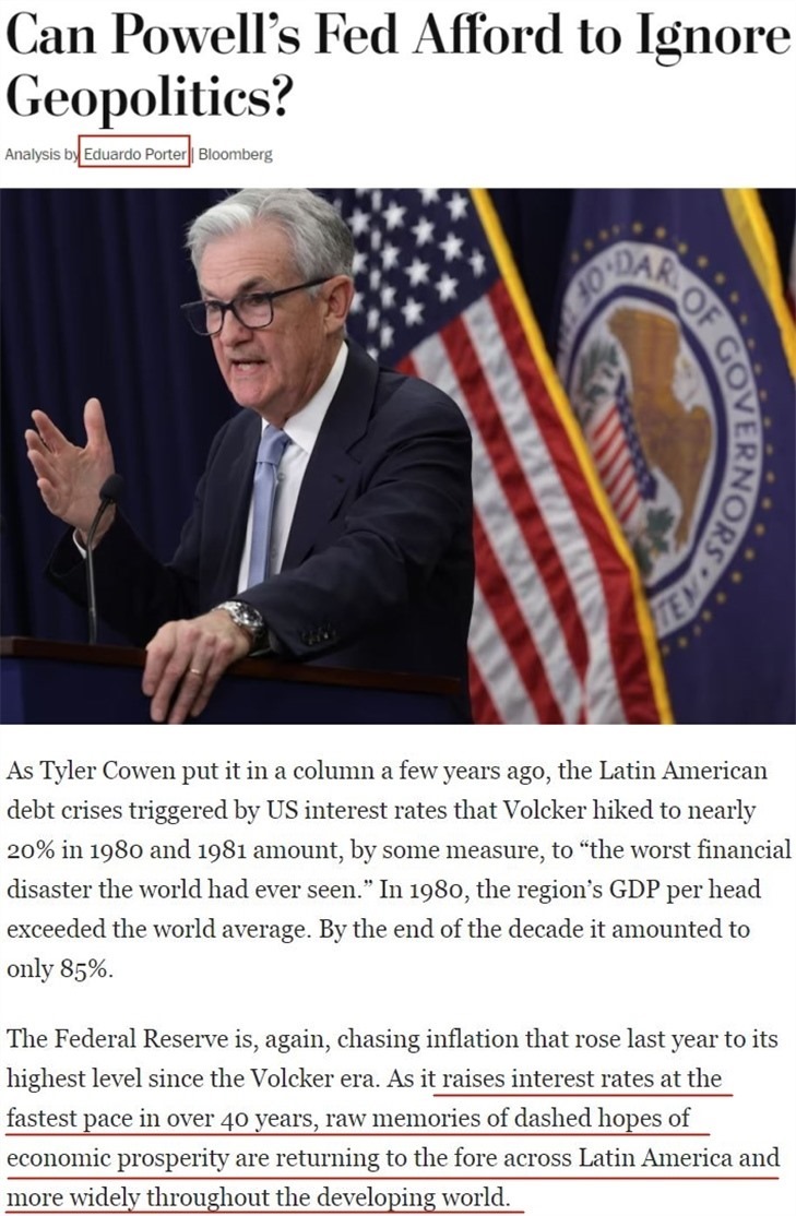 十次加息，美國(guó)如何傷害了世界