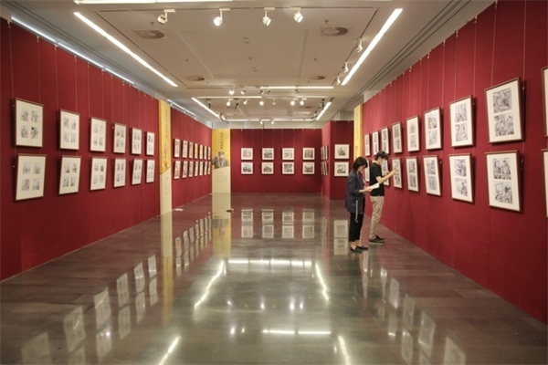 展覽現(xiàn)場(chǎng)。出版社供圖