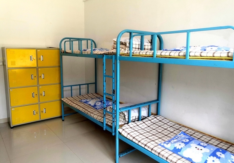 學(xué)生住宿午休的宿舍。人民網(wǎng)記者 孫博洋攝