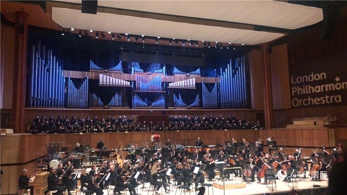 《敦煌·慈悲頌》在倫敦演出。人民網(wǎng) 余穎攝