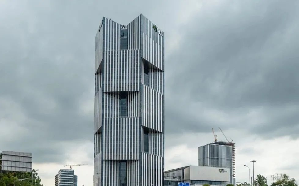 上海浦東新區(qū)，金磚國家新開發(fā)銀行總部大樓。