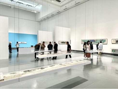 畫展現(xiàn)場。主辦方供圖