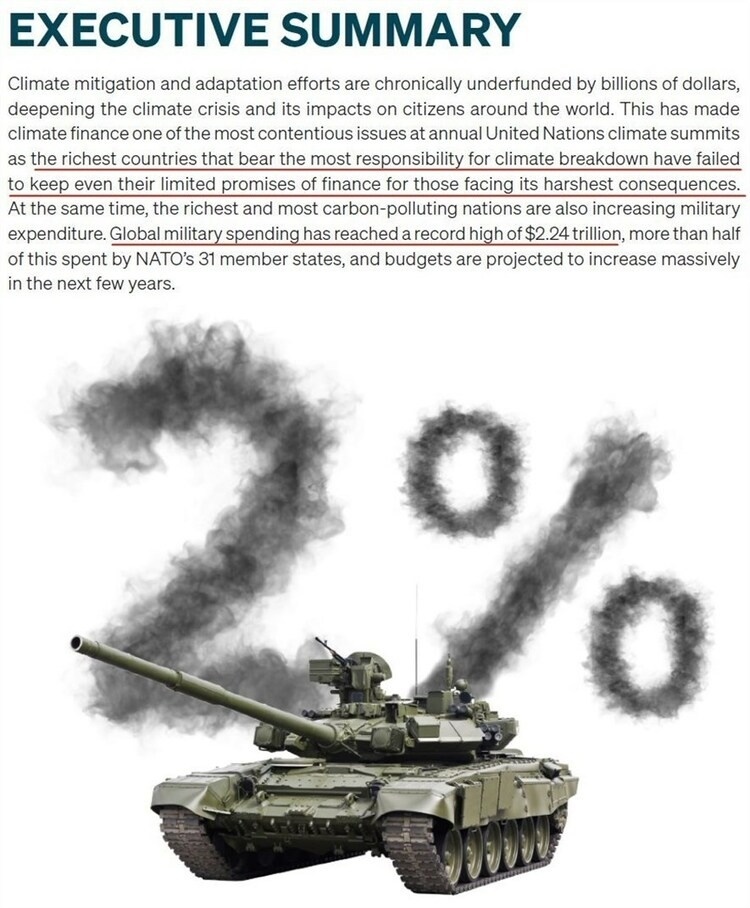 看看北約的“碳足跡”，就知道西方的氣候承諾有多扯