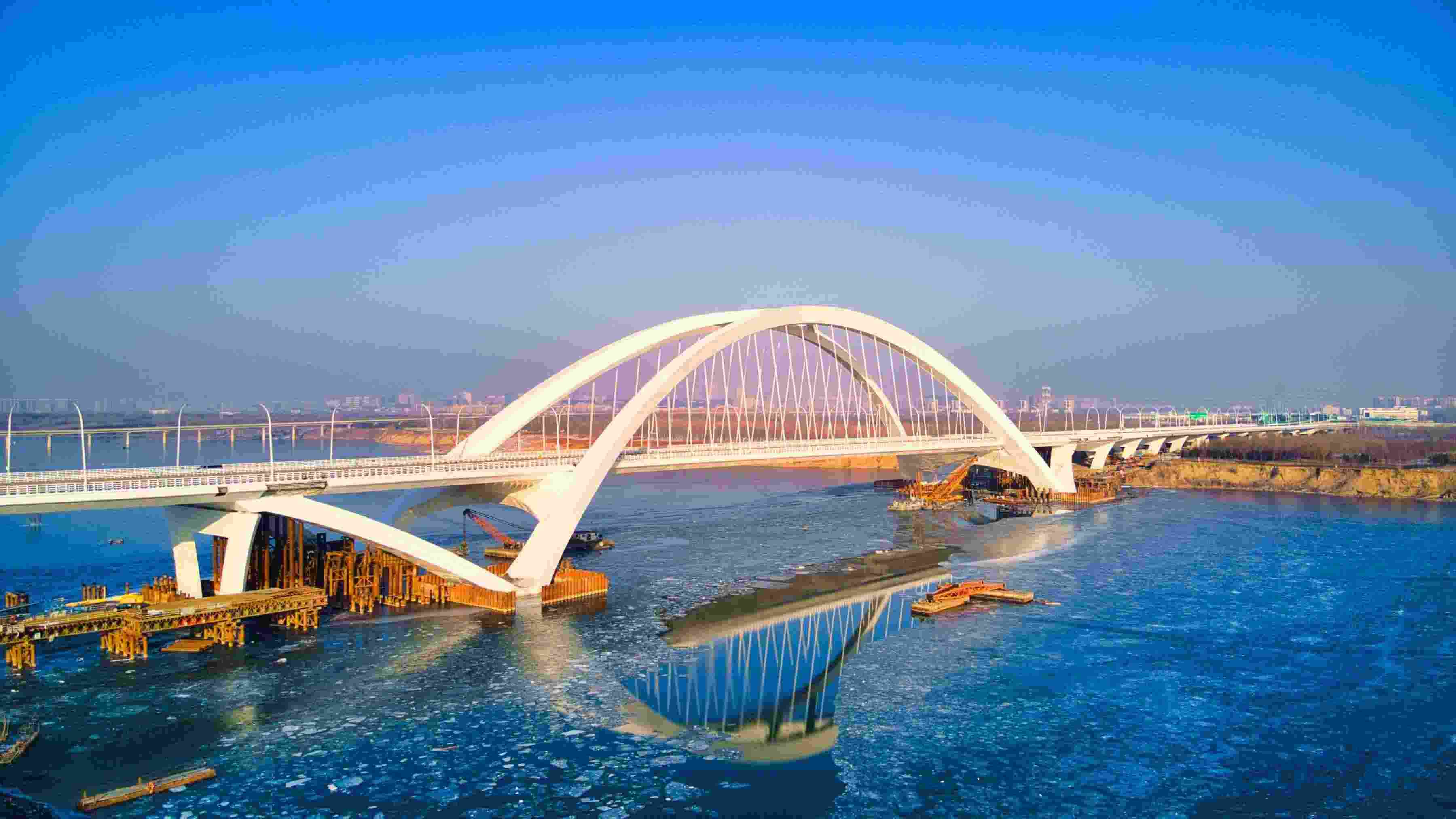 開通后的京雄大橋。受訪方供圖