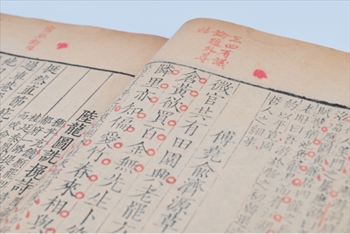 人民教育出版社館藏善本古籍《施注蘇詩(shī)》內(nèi)文展示。人教社供圖