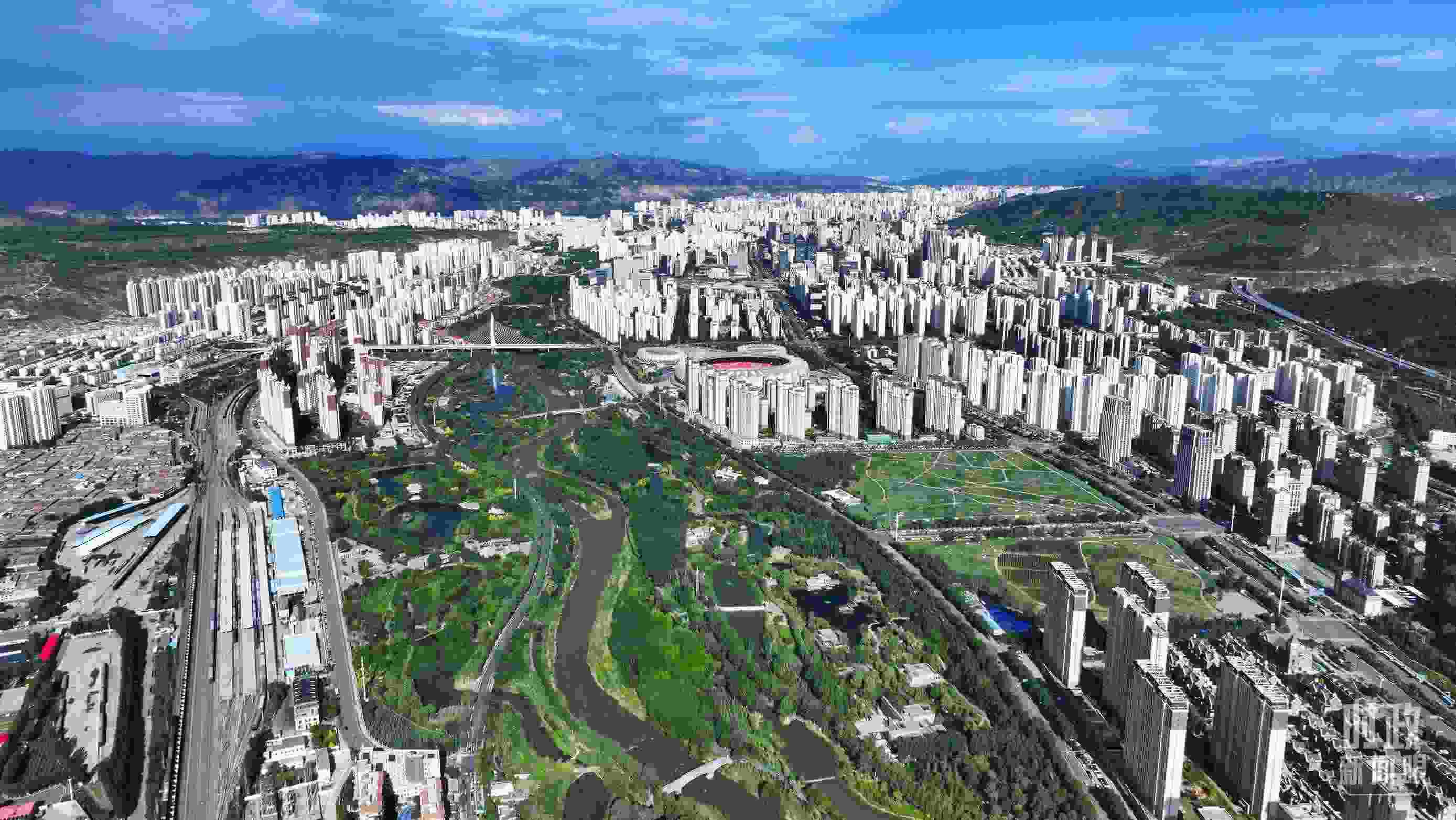 △青海西寧。（總臺(tái)央視記者范凱拍攝）