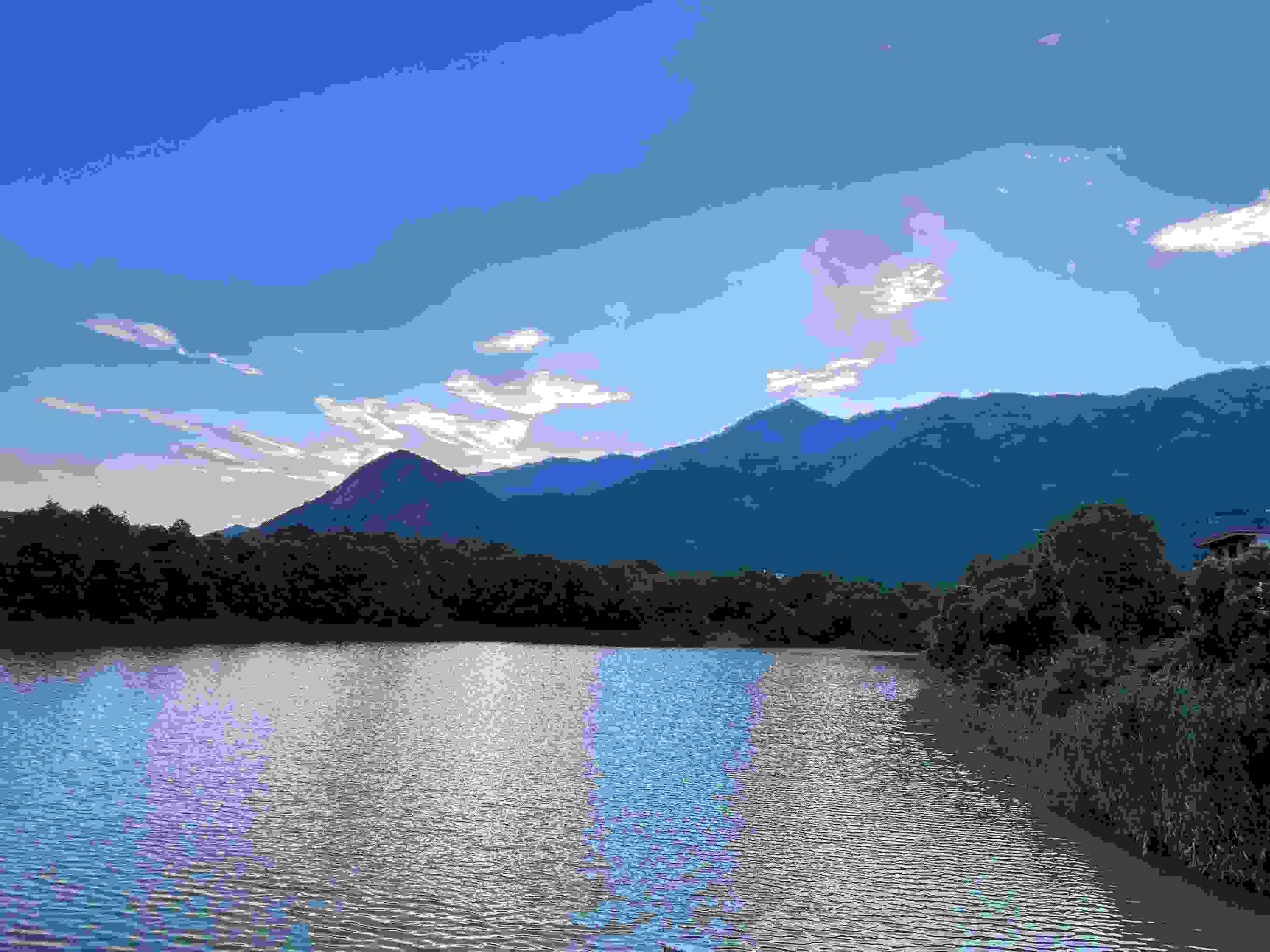 廬山市張家山水庫(kù)險(xiǎn)情得到控制。人民網(wǎng) 歐陽(yáng)易佳攝