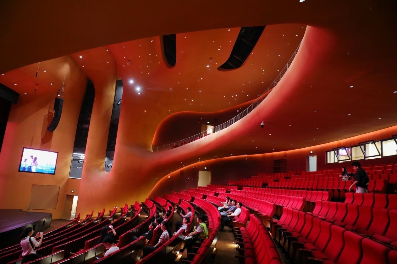 劇場內(nèi)部空間?！吨袊?jīng)濟周刊》記者 肖翊攝