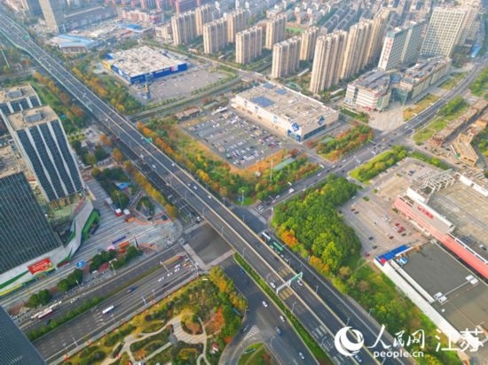 崇川區(qū)北大街便民商圈。人民網(wǎng)記者 王繼亮攝