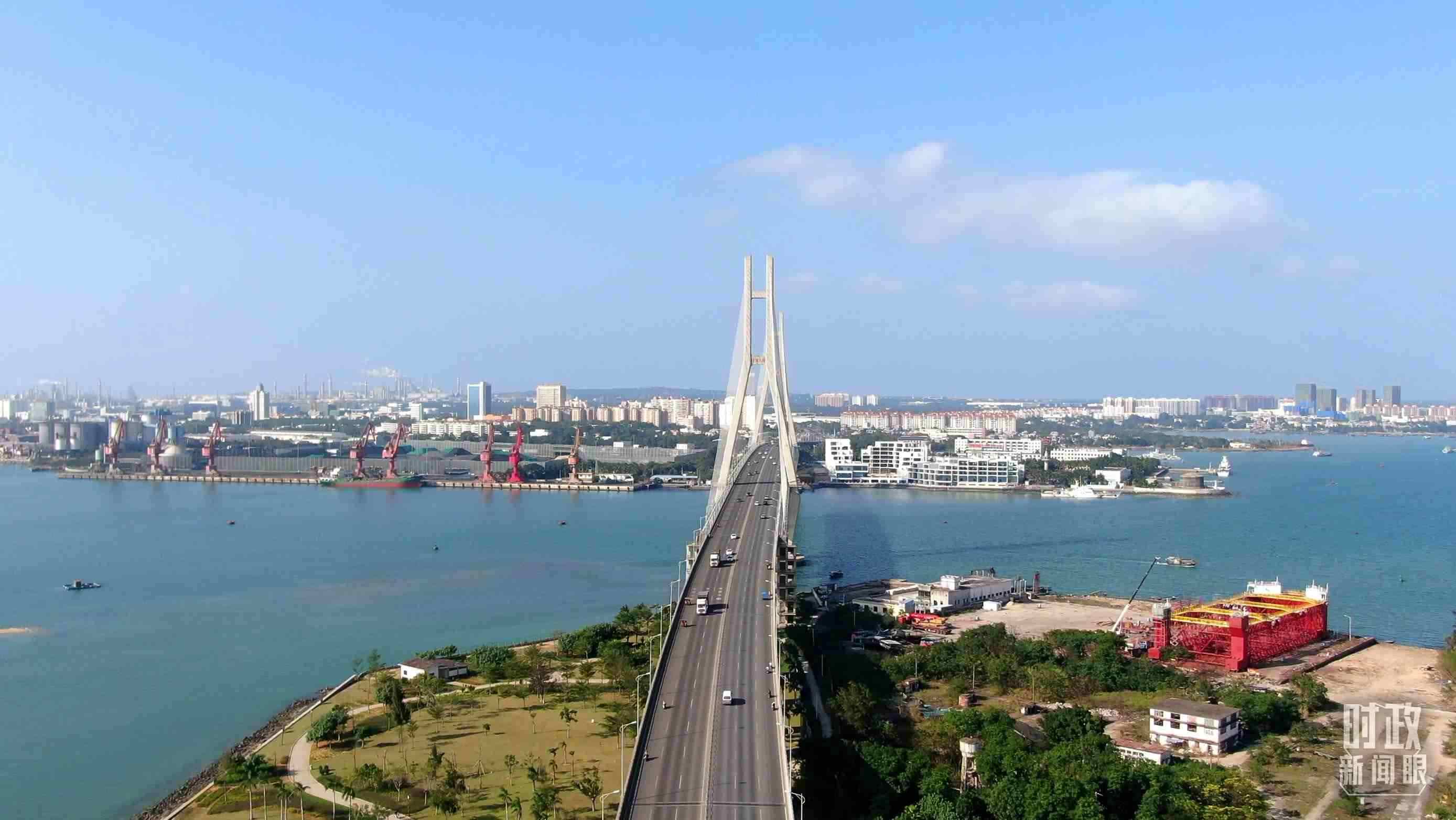 海南洋浦經(jīng)濟(jì)開發(fā)區(qū)。（總臺記者葉飛提供）