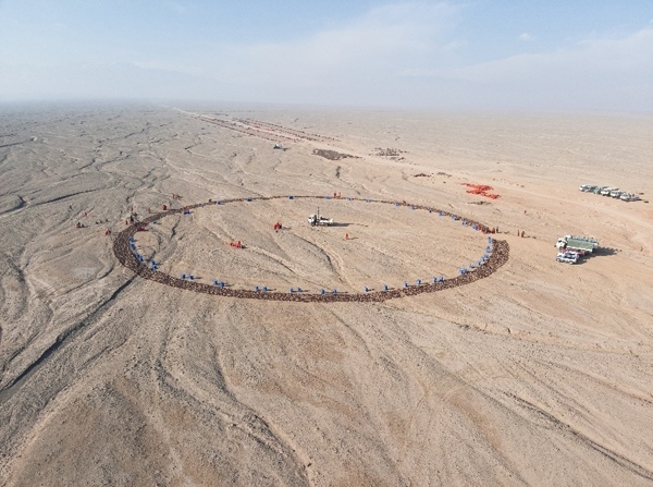 無線節(jié)點(diǎn)儀器檢測(cè)現(xiàn)場(chǎng)。受訪者供圖